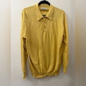 Gran Sasso men’s 100% cotton Knitwear sweater - size large - made in Italy